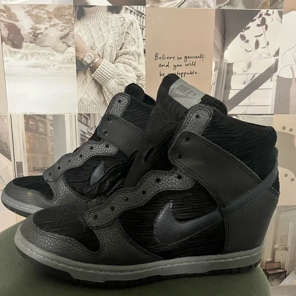 Black Nike Healed Sneakers - Picture 3 of 8